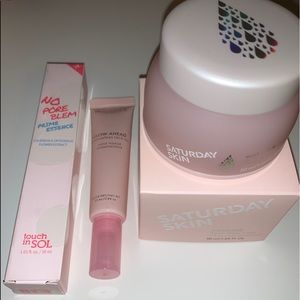 Primer, Face Oil, & Moisturizer Bundle- NEVER USED